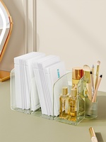 Bibliothèque simple en plastique transparent avec étagère de lecture fixe et rangement de livres Bureau de séparation d'artefact de salon
