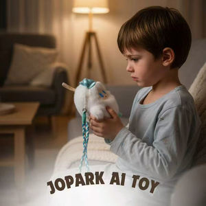 Sac à dos interactif intelligent ChatGPT Gemini AI avec peluche, <span class=keywords><strong>jouet</strong></span> en peluche avec écran LED et fonction de dialogue vocal LLM pour enfant - Product Image 1