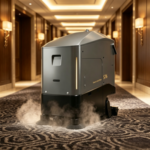 Five deep sense plus 3d lidar navigation floor robot accurate mapping auto route plan commercial venue cleaning - Product Image 1