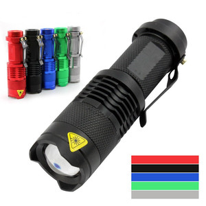Acampar al aire libre Uso DE EMERGENCIA Impermeable Zoomable Táctico LED Antorcha <span class=keywords><strong>USB</strong></span> Recargable <span class=keywords><strong>mini</strong></span> <span class=keywords><strong>Linterna</strong></span> - Product Image 3