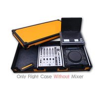 Flight Case Contrôleur DJ Clavier Pioneer DDJ-SX/S1/T1 Zone Panneau Rouge