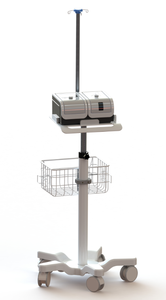 Chariot ECG avec support de perfusion pour l'hôpital. - Product Image 4