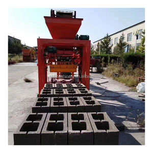 Verzahnungsblock-Formmaschine QT4-26 Hochleistungs-Halbautomatische Betonhohlblock-Herstellungsanlage zum Verkauf - Product Image 5