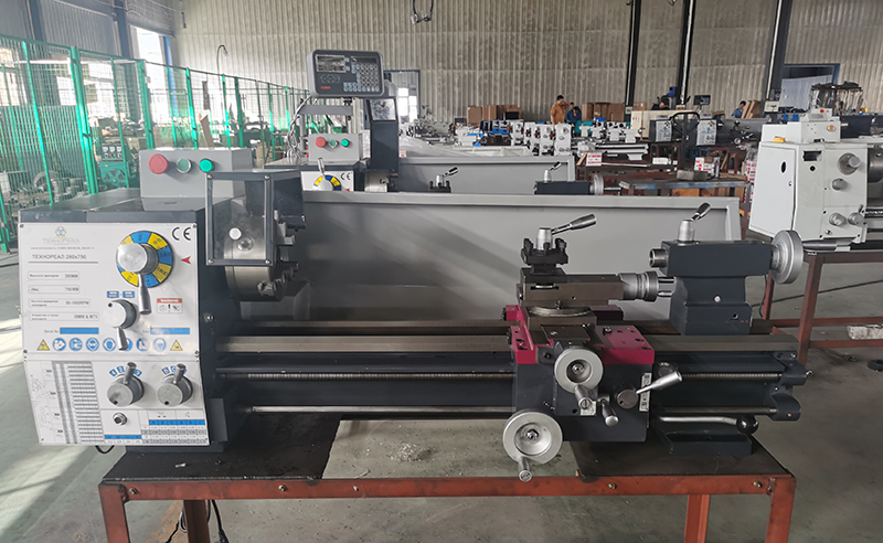 (CJM280) manual lathe 38mm spindle bore mini metal lathe machine TL280MX500mm