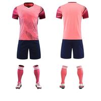 Lieferant Hochwertiges Maßgeschneidertes Voll-Sublimations-Antistatik-Fußballtrikot 100% Polyester Individuell Bedrucktes Fußballtrikot