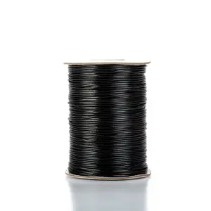 Écologique 100% recyclé coton organique étiquette volante étanche ciré <span class=keywords><strong>corde</strong></span> <span class=keywords><strong>GRS</strong></span> accessoires pour vêtements durables cordon emballage - Product Image 1