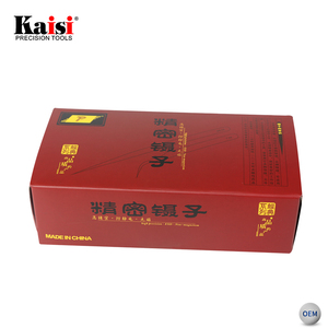 Pinzas de Alta Precisión para Reparación de Teléfonos Móviles KAISI, Pinzas Antiestáticas de Acero Inoxidable para Extraer Pelos de Nido de Pájaro y Acné - Product Image 6