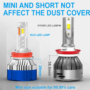 ไฟหน้า LED แบบแมงมุม220W 12V หลอดไฟ LED สำหรับรถยนต์360 H1 H11 H7 H15 5202 H13 9004 9007 LED H4รถ - Product Image 2