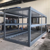 Petite maison mobile pliable mobile à prix abordable maison préconstruite conteneur portable fabrication futuriste