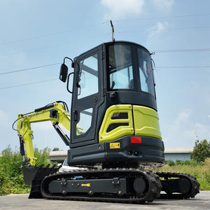 Consegna Rapida Spedizione Gratuita Escavatore Cingolato Mini da 2,5 Tonnellate con Motore Kubota Yanmar EPA Euro 5 per Uso Agricolo con Cabina - Product Image 4