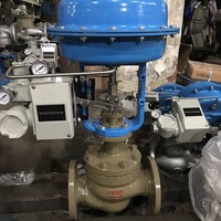 Produit chaud Wcb Cf8 DN50 Vanne de commande de globe de pincement pneumatique
