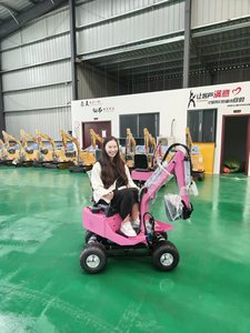 لعبة حفار صغير Hyundai رخيص بجهاز تحكم عن بعد، لودر، حفار بعجلات كهربائي صغير - Product Image 6