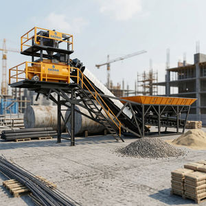 Usine RMC avec mélangeur à double arbre 30Cu/h - Product Image 2