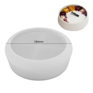 Cera di cristallo a goccia di gesso di gesso di cemento contenitore contenitore contenitore contenitore contenitore in silicone stampo - Product Image 1