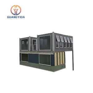 Detachable Mobile Portable Assembly Luxury Prefab Boxable House Container