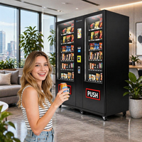 Distributeur automatique intelligent RUNYANG personnalisé et économique pour snacks, boissons froides, aliments et boissons