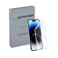 Protection d'écran en film hydrogel haute définition pour iPhone 15 Pro Max 16 17 Series Anti-rayures Sans bulles Installation facile