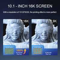 Mesin Pencetak 3D Resin LCD Definisi Ultra Tinggi 16k, Transfer File Nirkabel Wifi, Terlaris dari Pabrik, untuk Perhiasan