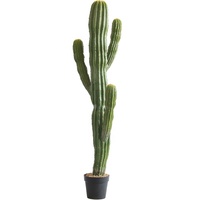 Cactus Artificial Marroquí en Maceta, Planta del Desierto Artificial Verde de 73-152 cm, Decoración Interior y Exterior