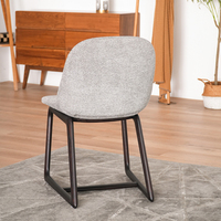 Nouvelle arrivée de meubles de maison cadre en bois de frêne chaise de salle à manger avec coussin pour salle à manger