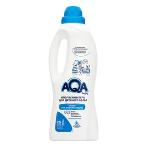 AQA baby conditioner per vestiti per bambini 1000 ml ammorbidente per bucato efficace ipoallergenico per bambini