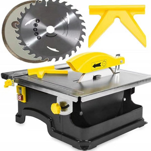 KONSUN mini scie électrique sur table multifonction 2 en 1 coupeuse de carreaux et de bois - Product Image 2