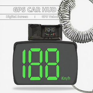 Đèn LED đa năng kỹ thuật số trên ô tô Màn hình hiển thị trên kính lái GPS Đồng hồ tốc độ Đo tốc độ Phụ kiện cho ô tô Xe tải Xe sở thích - Product Image 2