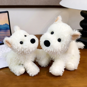 Lindo y Seguro Peluche de Perro Súper Suave con Alivio del Estrés para Regalo de Bebé y Fiestas Infantiles - Product Image 3