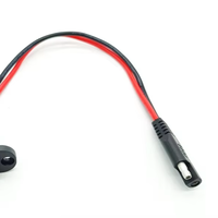 12awg Sae Extension de panneau solaire connecteur d'alimentation de batterie parallèle prise de câble de Charge avec cache-poussière de panneau pour l'automobile