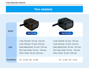 Escáner de Código de Barras Integrado USB 2D Rakinda, Lector 1D/2D de Grado Industrial para Líneas de Ensamblaje en Fábrica, en Stock - Product Image 5