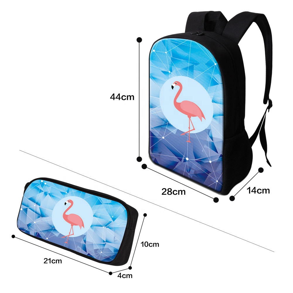 Dispalang Cute Snake Print Backpack Art School Bookbag