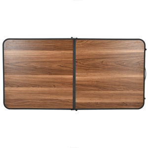 Bộ bàn xếp gọn đa năng HISPEED MDF, bàn dã ngoại 3ft, có thể điều chỉnh độ cao, kèm giỏ đựng đồ - Product Image 3