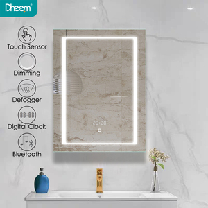 DHEEM Altavoz Bluetooth para Hotel vanidad espejo de luz, con el zócalo afeitadora LED espejo de pared admitiría - Product Image 4