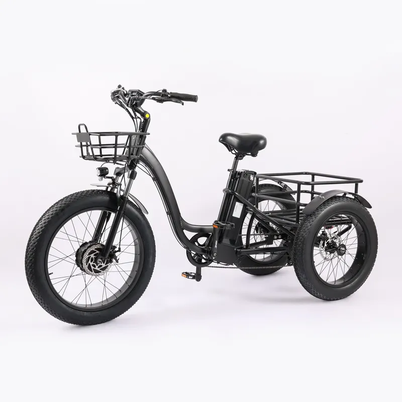 बिक्री के लिए ओम कस्टम इलेक्ट्रिक ट्राइसाइकिल वयस्कों के लिए तीन पहिया इलेक्ट्रिक साइकिल