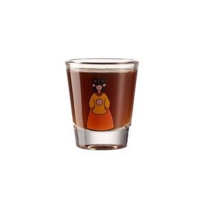 <b>Espresso</b> <b>Cup</b> 45ml Glass Shot Glass Cartoon Design Transparent For Coffee Or Liquor Party Use - Product Image 3