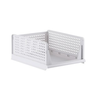 Clothing Organizer Drawer Storage Box White Rectangle Tiered Wardrobe Shelf <b>Clothes</b> Organizer Cabinet <b>Shelves</b> - Product Image 5
