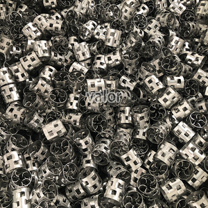 SS304 316L tháp kim loại ngẫu nhiên đóng gói pall Nhẫn tháp đóng gói 16mm 25mm 38mm 50mm 76mm thép không gỉ 304 316 kim loại pall Vòng - Product Image 2