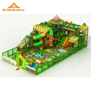 GlideGalore Indoor Playground Adventure Climbing Park Soft Equipment Children's Jungle Gym Playground