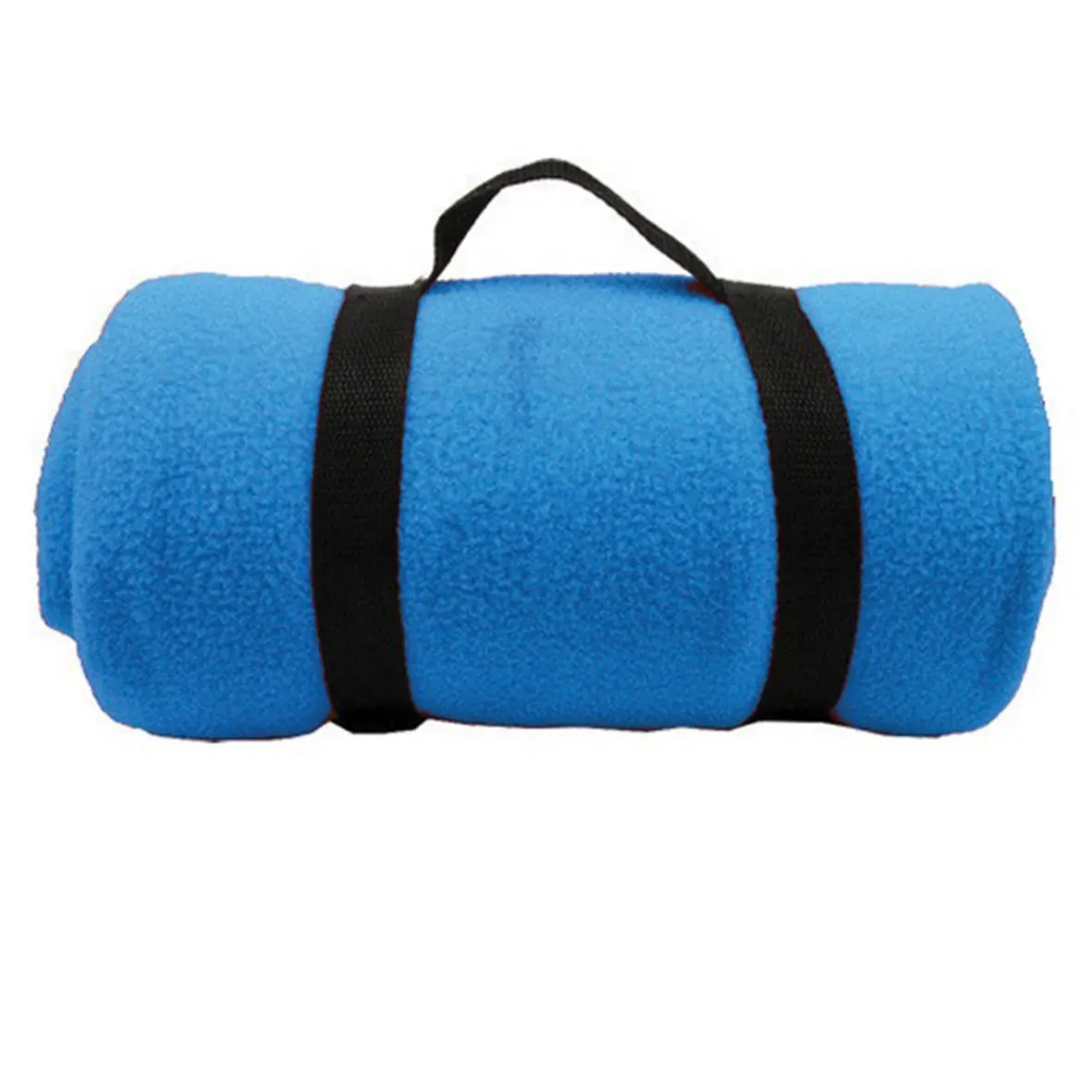 economy factory travel blanket beach fleece throw blanket plaid easy carry handle lightweight wearable to inner sleeping bag