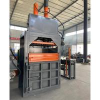 Presse à balles hydraulique industrielle 20 tonnes en acier inoxydable avec moteur en alliage pour le recyclage des déchets de papier, de l'aluminium, des bouteilles en plastique et des emballages en feuille