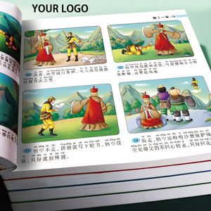 カスタムデザインソフトカバーコミックペーパーバック本印刷完璧なバインディングでカラフルなマンガ - Product Image 5