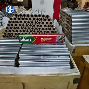 Suministro Directo de Fábrica, Rollo de Papel de Aluminio Pequeño de Grado Alimenticio para Uso Doméstico y de Catering, Alta Calidad, 18 micras, 17 micras - Product Image 2
