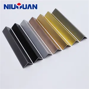 Échantillon gratuit Niu Yuan de profilé de carrelage en aluminium pour angle droit - Product Image 1