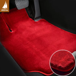최고급 징판 럭셔리 캐시미어 미끄럼 방지 방수 방진 14mm 두께 풀세트 차량 맞춤 매트 - Product Image 5