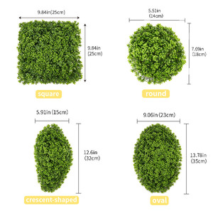 Panel de Césped <span class=keywords><strong>Artificial</strong></span> de Polietileno Realista <span class=keywords><strong>en</strong></span> Oferta, Resistente al Agua y Duradero para Paisajismo, Balcón, <span class=keywords><strong>Patio</strong></span>, Jardín, Residencial y Comercial - Product Image 6