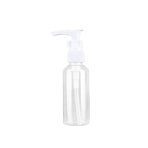 Flacon pompe transparent en forme de bec de canard 180 ml, distributeur cosmétique en plastique, forme cylindrique, pompe à pression pour lotion corporelle et shampoing - Product Image 4