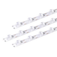 Barre lumineuse LED SMD en aluminium avec protection IP20, rétroéclairage, économie d'énergie, réflexion diffuse, grand angle de faisceau, 6000K
