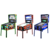 Flipper — machine de jeux d'arcade, pinball virtuel, usine chinoise, avec pièces de monnaie