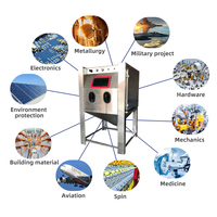 Collecteur de poussière humide en acier inoxydable respectueux de l'environnement Machine de sablage manuelle Machine de sablage liquide sans poussière