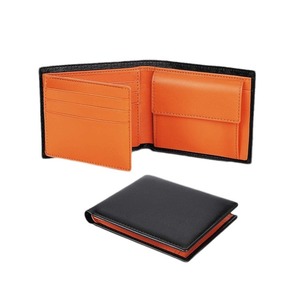 Impression <span class=keywords><strong>initiale</strong></span> portefeuilles en cuir véritable de haute qualité pour hommes <span class=keywords><strong>portefeuille</strong></span> en cuir pleine fleur <span class=keywords><strong>avec</strong></span> logo personnalisé pour hommes - Product Image 3